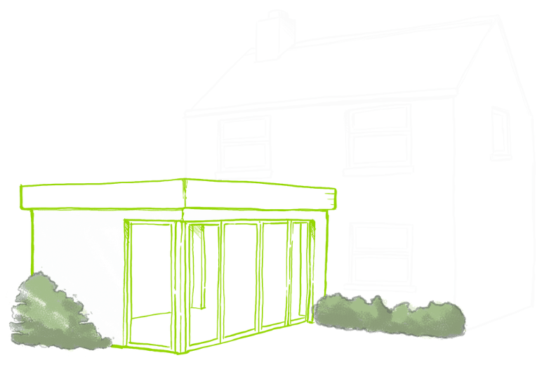 Modern conservatory