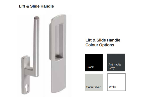 Lift & Slide Handle Options