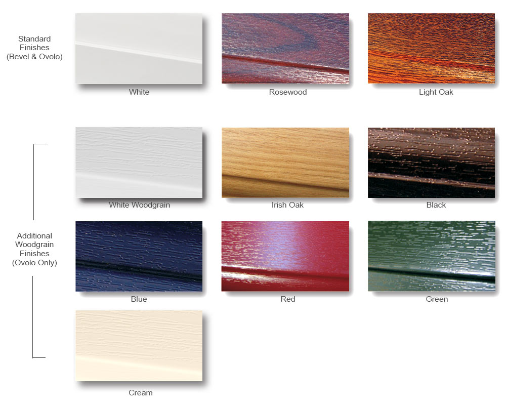 Standard Finish Options